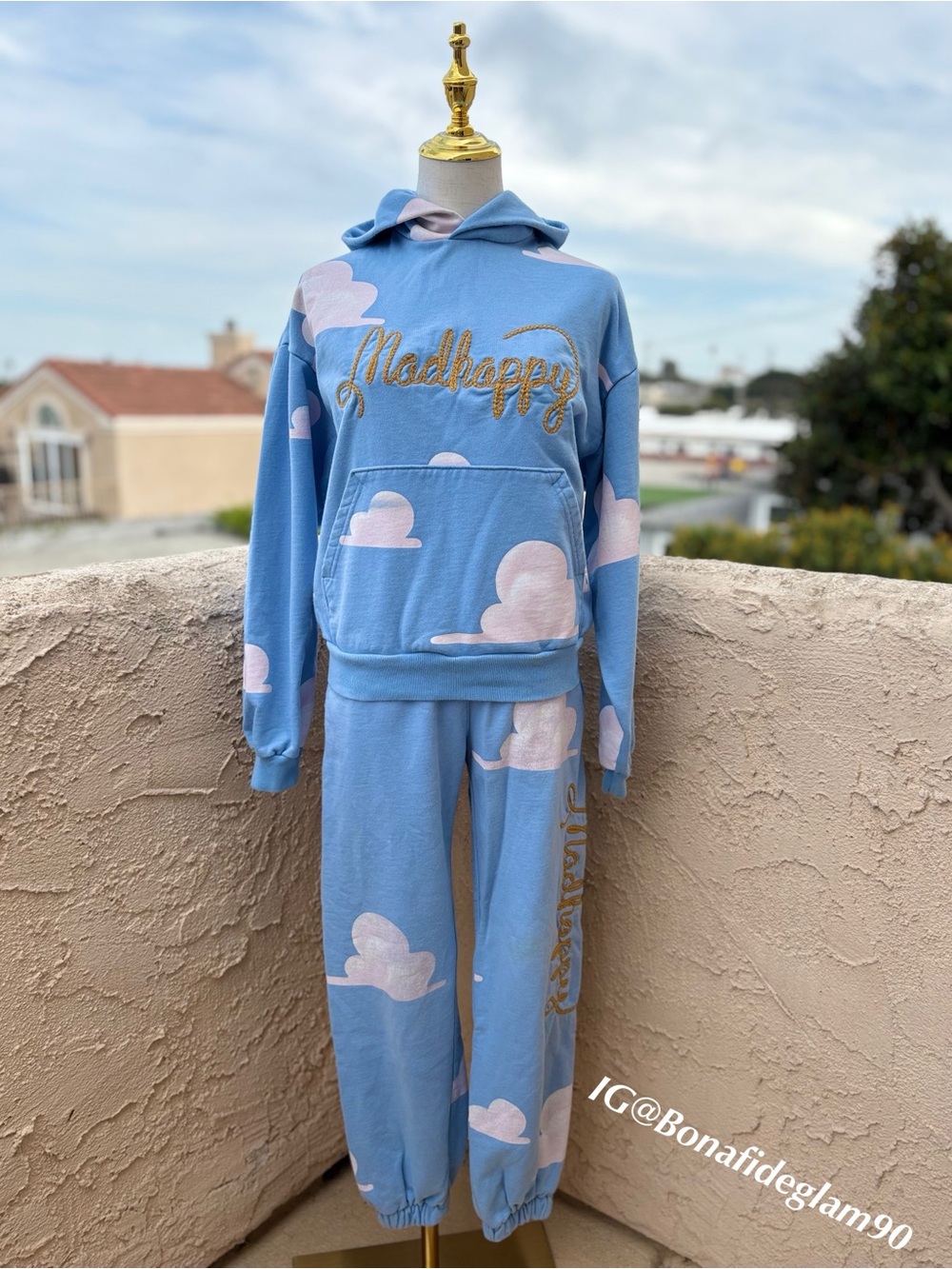 Madhappy x Pixar Toy Story collection cloud hoodie sweatpants coord sweatsuit